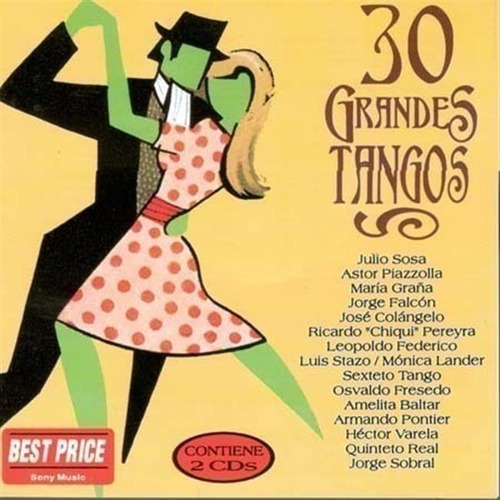 Varios Interpretes - 30 Grandes Tangos (2cd)  Cd