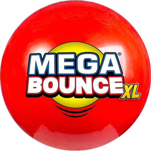 Pelota Inflable 80cm Wicked Mega Bounce Xl Rojo