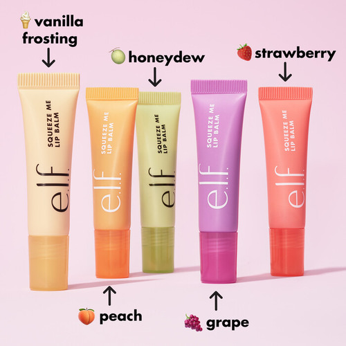 Pack 20 Elf Squeeze Me Lip Balm Balsamo Con Armomas Variados