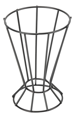 Soporte Para Plantas Con Forma De Torre De Eneágono De Hierr