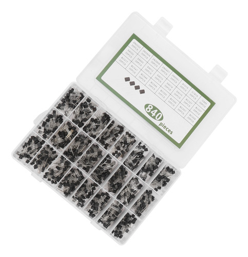 Kit De Transistores De Potencia De 840 Piezas De Componentes