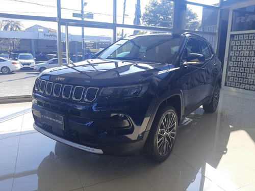 Imagen 1 de 15 de Jeep Compass Limited Plus Azul Entrega Inmediata 0km 4x2 1.3