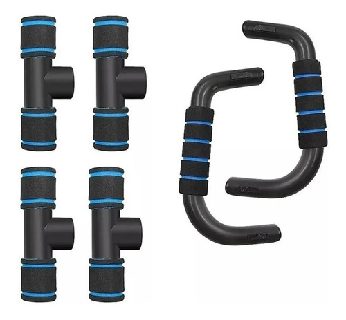 Par Barra Push Up Flexiones Lagartijas Fitness Gym Oferta Pf