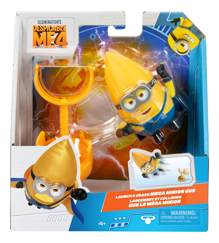 Figura Mega Minion Gus Despicable Me 4