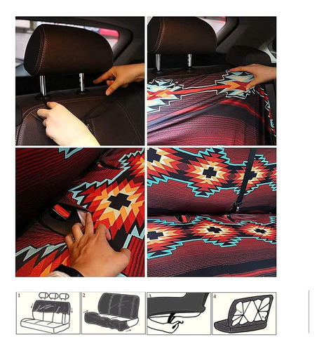 Funda Rosa Forrinse Comples Protege Y Decora Asientos Auto