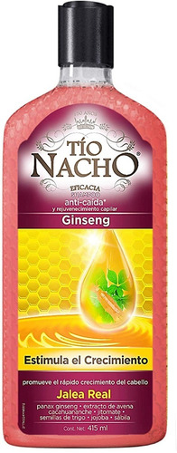 Tio Nacho Shampoo Anti Caida 415ml Ginseng Jalea Real Origin