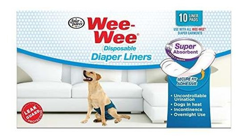 Cuatro Patas Wee-wee Super Absorbent Disposable Dog Diaper