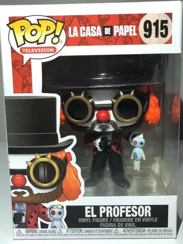 Boneco La Casa de Papel El Profesor Pop Funko 915