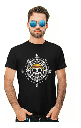 Playera One Piece Anime Pará Dama/ Caballero/ Niño