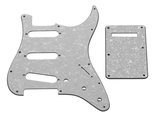 Set De Pickguard Para Guitarra Eléctrica Sss Con Tornillos Y