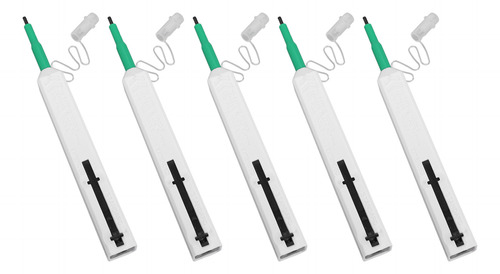 Lápiz Limpiador De Fibra Óptica, 5 Unidades, Conectores Que