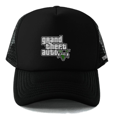 Gorra Logo Grand Theft Auto Five Gta V Phg