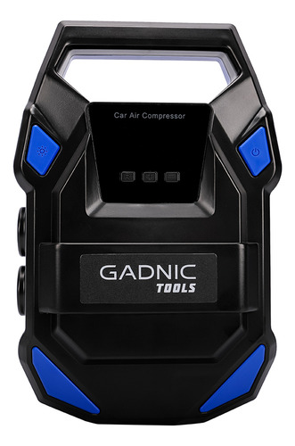 Compresor Para Inflar Gadnic Con Pantalla Digital Led Portát