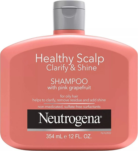 Shampoo Capilar Para Cabello Seborrea Graso Caspa Neutrogena