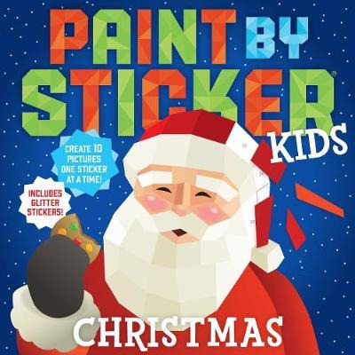 Libro Paint By Sticker Kids: Christmas : Create 10 Pictur...