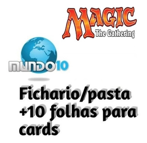 Imagem 8 de 8 de Álbum Magic Fichário Guerra Centelha+ 10 Folhas 9 Bolsos Yes