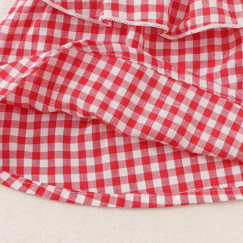 Conjunto De 2 Piezas Con Vestido Halter De Algodón Para Bebé