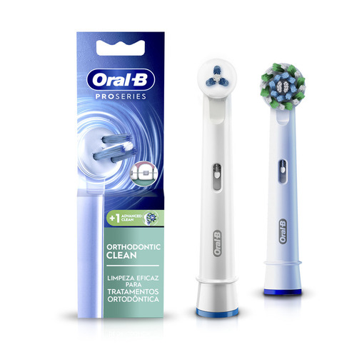 Refil Escova De Dentes Orthodontic Clean 2 Unidades Oral-b