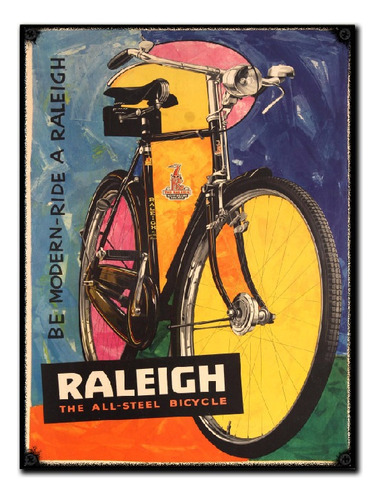 Pack De 3 Posters 30 X 40 Papel Ilustración Bicicletas Bike