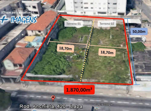 Imagem 1 de 4 de Terreno Comercial - Jardim Santa Cruz (sacoma) - Ref: 2592 - V-4776