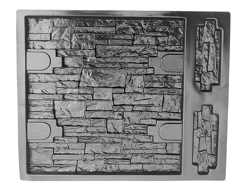 Moldes De Hormigón Para Pared, Molde De Piedra, Plástico Abs