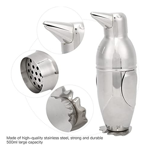 Agitador De Ccteles De Pinginos, 500ml Acero Inoxidable Grad