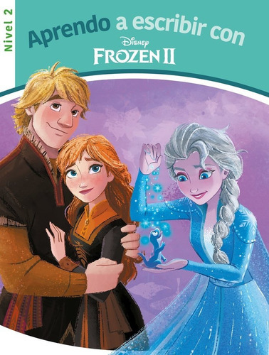 Libro Aprendo A Escribir Con Frozen 2 - Nivel 2