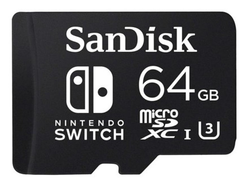 Cartão de memória SanDisk SDSQXAT-064G-GN6ZA  Nintendo 64GB
