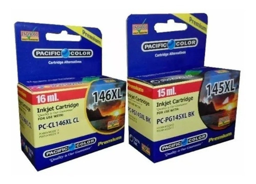 Imagen 1 de 1 de Pack Tinta Canon 145xl Y 146xl Pixma Mg2410 Mg2510