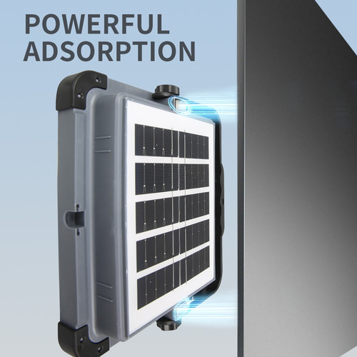 Linterna Solar Recargable De 288 Led Para Acampar Con Gancho