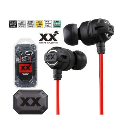 Fone De Ouvido Jvc Ha Fx1x Extreme Xplosives- Pronta Entrega