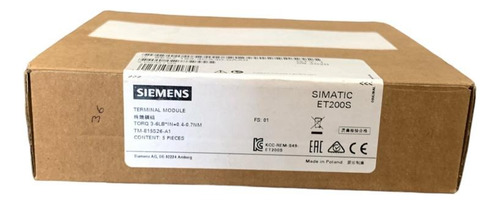 Siemens 6es7193-4ca40-0aa0 Módulos De Terminales Universales