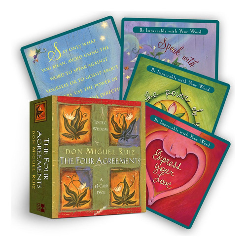 The Four Agreements Deck Cards, De Don Jose Ruiz.