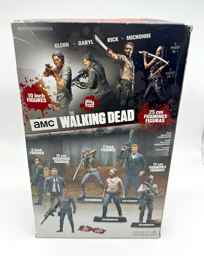 Negan & Glenn The Walking Dead Deluxe Box Mcfarlane Nuevo (Usado)
