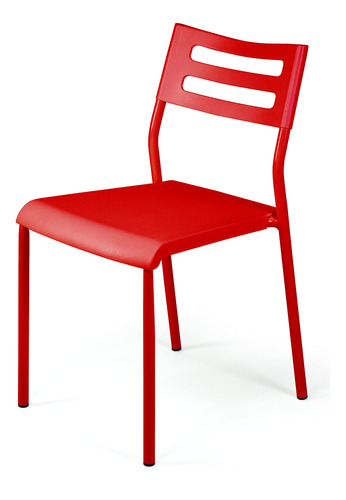 Humble Crew, Silla De Escritorio Industrial Ligera Roja