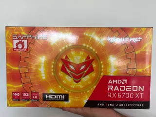 Placa De Video Amd Radeon Rx 6700 Xt