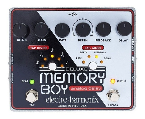 Pedal Delay Analogo Electro Harmonix Deluxe Memory Boy