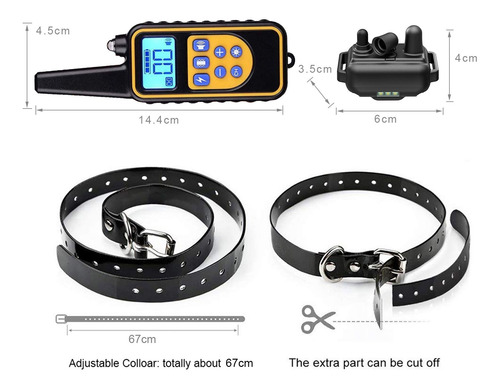 Collar De Entrenamiento Con Vibración Para Perros Pequeños Y