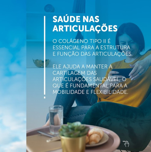 Joint + C2 - Colágeno Tipo 2 + Vitaminas K C M Em Cápsulas