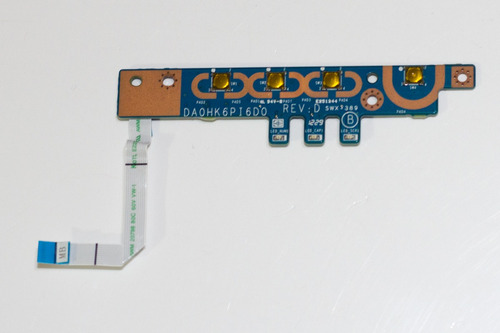 Botón Encendido Sony Vaio Sve141d11u Sve14111elw Da0hk6pi6d0 (Usado)