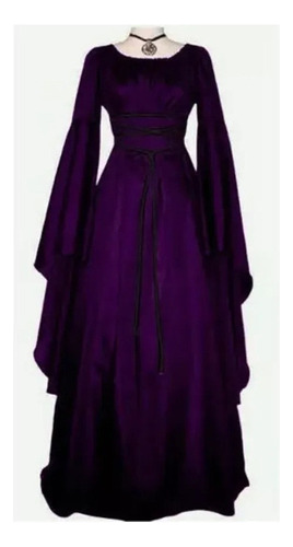 Vestido Vintage Para Mujeres Vestido Medieval De Halloween