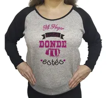 Comprar Buzo Lanilla Mujer  Frase Mi Hogar Esta Donde Tu Estes