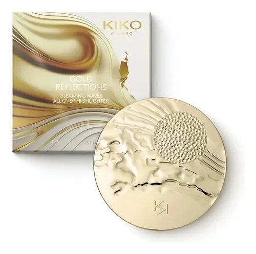 Iluminador Kiko Milano Gold Reflections Gleaming Waves Tom Da