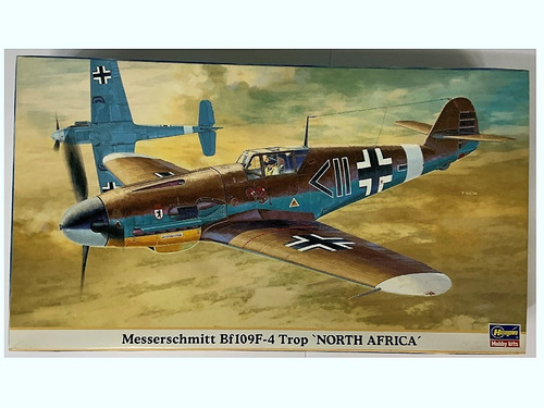 Modelo P/armar Maqueta Escala 1/48 Messerschmitt Bf 109 F4