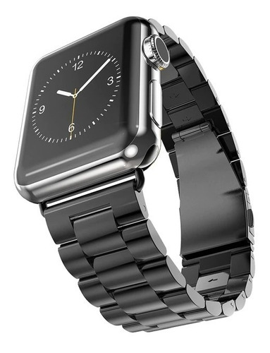 Correa Metálica Negra Apple Iwatch 1/2 - Watch Se 6/5/4