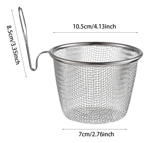 Escurridor De Cocina De Acero Inoxidable Con Asa Pequeño