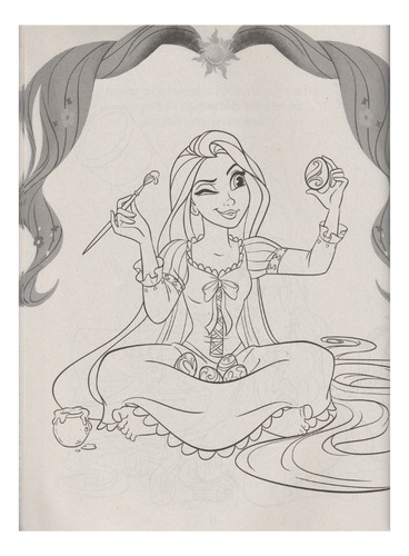 Libro Para Colorear De Varios Personajes De 80 Páginas