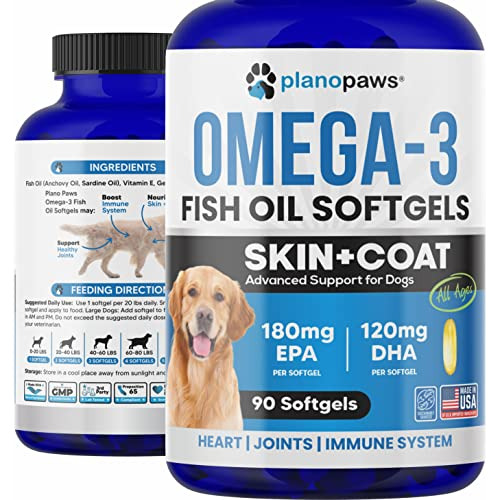 Omega 3 Aceite De Pescado Para Perros - Aceite De G32ck
