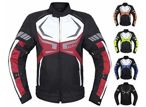 Motorcycle Jacket Mens Ce Armored Bikers Riding Racing Water