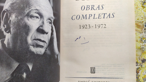 J. L. Borges. Obras Completas | Doble Firma - Autografiado